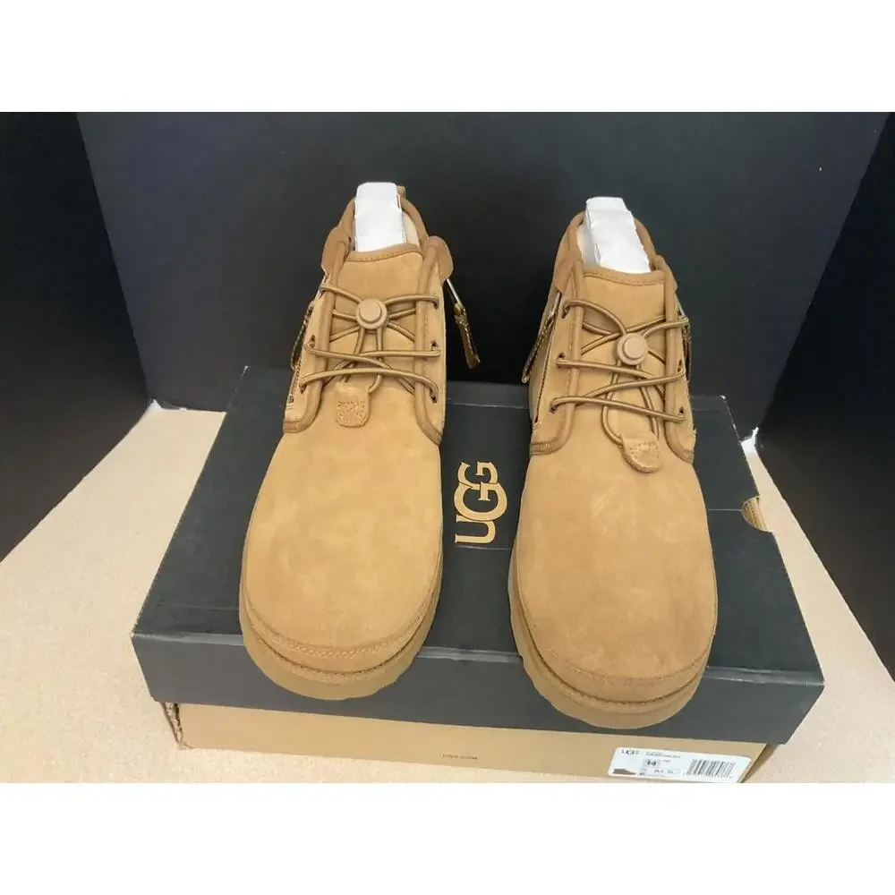 New! Mens UGG Neumel Dual Zip II Chestnut 1127732 Boots. Size 14. Awesome Boots - Picture 5 of 10